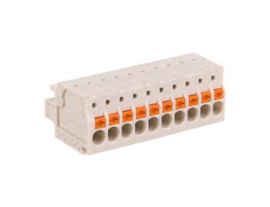 Gniazdo MCS-MINI 10-biegunowe jasnoszare raster 3,5 mm 2734-110 /50szt./