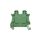 Złączka szynowa 2-przewodowa 6mm2 zielona Ex UT 6 GN 3045211 /50szt./