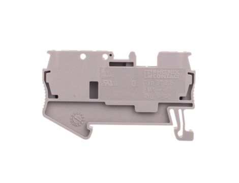 Złączka szynowa rozłączna 2-orzewodowa 0,08-4mm2 szara ST 2,5-TG 3038435 /50szt./