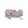 Złączka szynowa rozłączna 2-orzewodowa 0,08-4mm2 szara ST 2,5-TG 3038435 /50szt./
