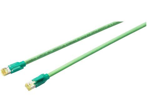 Kabel krosowy (Patch Cord) SF/UTP kat.6A zielony 3 m 6XV1870-3QH30