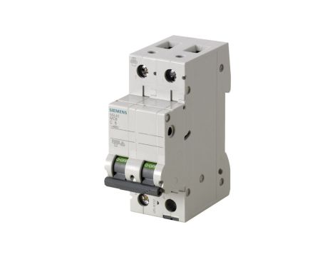 Wyłącznik nadprądowy 2P C 6A 10kA 5SL4206-7