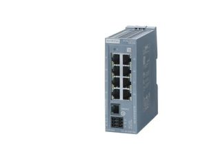 Switch przemysłowy zarządzalny SCALANCE XB208, 8x 10/100 Mbit/s RJ45, tryb EtherNet/IP, 6GK5208-0BA00-2TB2