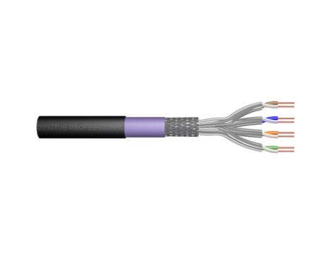 Kabel teleinformatyczny S/FTP 4x2xAWG23 kat.7 PE zewnętrzny suchy DK-1741-VH-1-OD /100m/