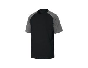 T-SHIRT czarno-szary Rozm. L GENOANOGT