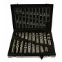 WIERTŁO METAL BIAŁE KOMPLET 170szt. /SILVER - 3