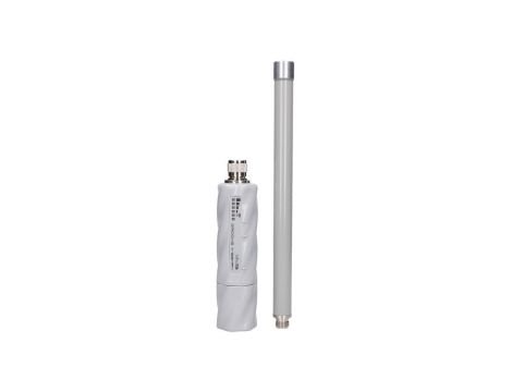 Urządzenie klienckie RBGrooveA52HPn, 2,4GHz, 5GHz, 1x RJ45 100Mb/s, Antena dookólna 6dBi MikroTik GrooveA 52