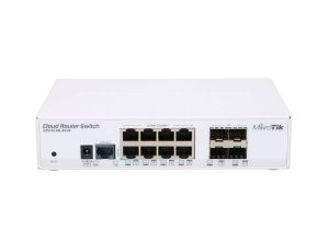 Switch 8x RJ45 1000Mb/s, 4x SFP MikroTik CRS112-8G-4S-IN