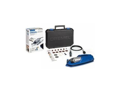 DREMEL SZLIFIERKA WIELOFUNKCYJNA MULTI 3000 -1 + 25x OSPRZĘT+ WAŁEK