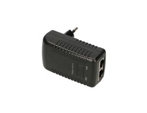 Zasilacz PoE 24V, 0,5A, 12W, wtyk do gniazda elektrycznego Extralink POE-24-12W