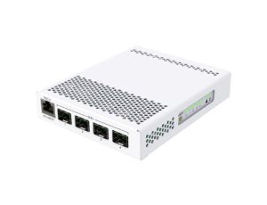 Switch 1x RJ45 1000Mb/s, 4x SFP+ MikroTik CRS305-1G-4S+IN