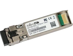 Moduł SFP/SFP+/SFP28 1/10/25Gb/s, SM, 10km, 1310nm MikroTik XS+31LC10D