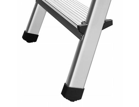 AWTOOLS DRABINA ALUMINIOWA 125kg 6 STOPNI WOLNOSTOJĄCA - 2