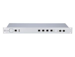 Router UniFi Security Gateway, 2x RJ45 1000Mb/s, 2x RJ45/SFP Combo Ubiquiti USG-PRO-4