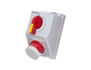 Zestaw z/o C16-18N Włącz-wyłącz 0-I Wtyk 3P+N+Z IP-44 971641