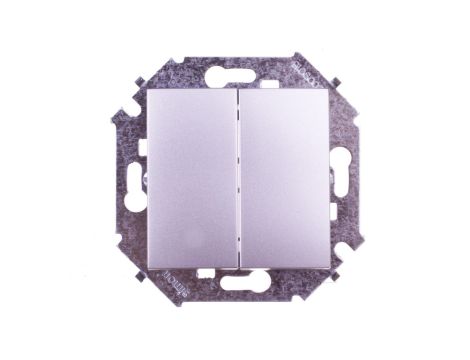 Simon 15 Łącznik świecznikowy aluminiowy metalizowane 1591398-026