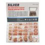 PODKŁADKI MIEDZIANE 580 szt. /SILVER - 2