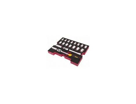 STANLEY ZESTAW KLUCZY  20el.  1/2" WKŁADKA PIANKOWA DO T-STACK