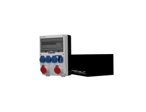Rozdzielnica budowlana TD-S/FI-B 2x16A 4x230V różnicówka Typ B Schuko Doktorvolt 8027