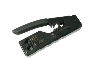 Zaciskarka 8P/6P/4P (RJ45/RJ12/RJ11) do wtyków przelotowych typu EZ oraz na gruby drut NI041