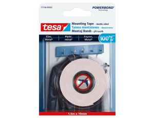 TESA TAŚMA DWUSTRONNA POWERBOND 5m x 19mm DO PŁYTEK