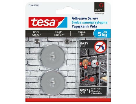 TESA ŚRUBA SAMOPRZYLEPNA NA ZEWNĄTRZ 5KG /OKRĄGŁY