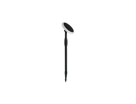 Oprawa solarna LED 3W 260lm 4000K IP65 Czarno-Biała 6667
