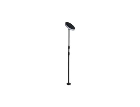 Oprawa solarna LED 8W 500lm 3000K IP65 Czarno-Biała 6670