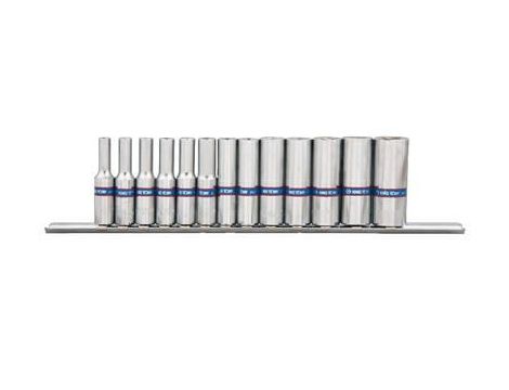 KING TONY KOMPLET NASADEK DLUGICH 1/4"  13cz. 4-14mm