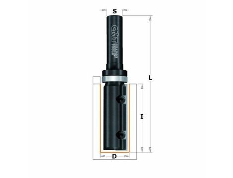 CMT FREZ HM D=19 I=49,5 L=100 S=12,7 Z=1