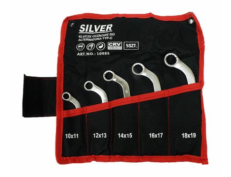 ZESTAW KLUCZY DO ALTERNATORÓW TYP C /5szt /SILVER - 2