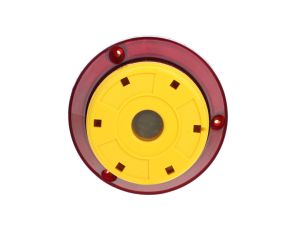 Sygnalizator optyczno-akustyczny 24V DC pulsacyjny LED czerwony 105/70dB IP54 SL-32v24