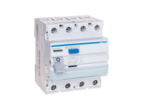 Wyłącznik różnicowoprądowy 4P 63A 0,1A typ A -S CNA463J