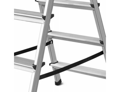 AWTOOLS DRABINA TABORET 6 STOPNI 125KG - 4
