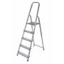 AWTOOLS DRABINA ALUMINIOWA 150kg 5 STOPNI WOLNOSTOJĄCA - 2