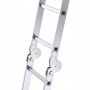 AWTOOLS DRABINA UNIWERSALNA 4x4 125kg - 7