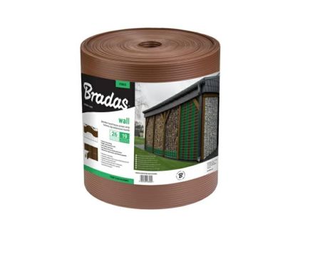 TAŚMA OGRODZENIOWA SOLID BRĄZOWA