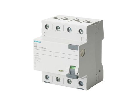 Wyłącznik różnicowoprądowy 4P 80A 300mA 400V typ F selektywny 5SV3647-7