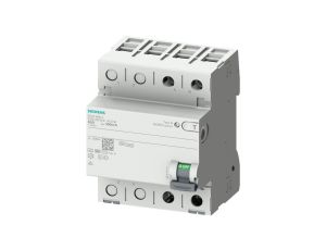 Wyłącznik różnicowoprądowy 2P 4mod 63A 0,3A Typ B krótkozwłoczny 300mA 230V SENTRON 5SV3626-4