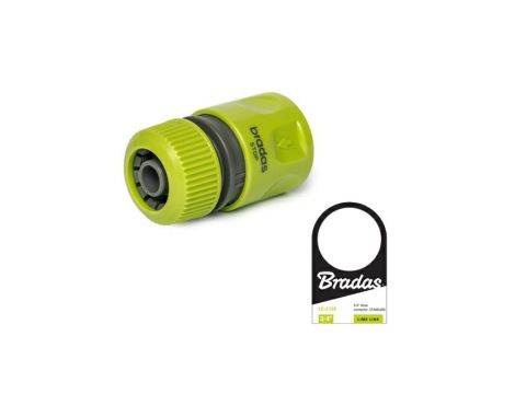 SZYBKOZŁĄCZE DO WĘŻA OGRODOWEGO   1/2" Z FUNKCJĄ STOP/LIME LINE/BS