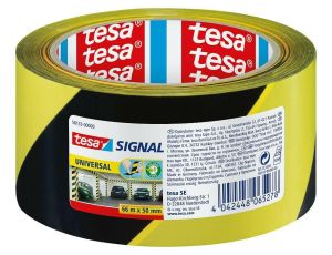 TESA TAŚMA SIGNAL ŻÓŁTO-CZARNA 66m 50mm
