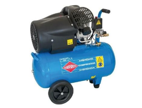 AIRPRESS KOMPRESOR OLEJOWY DWUTŁOKOWY   50L /HL425-50/+ZESTAW PNE.