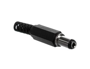 Wtyczka zasilająca żeńska DC 2,1/5,5mm /krótka/ 11114