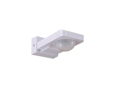 Czujnik Ruchu Podczerwień Ścienny Biały 360st. 1000W 1500