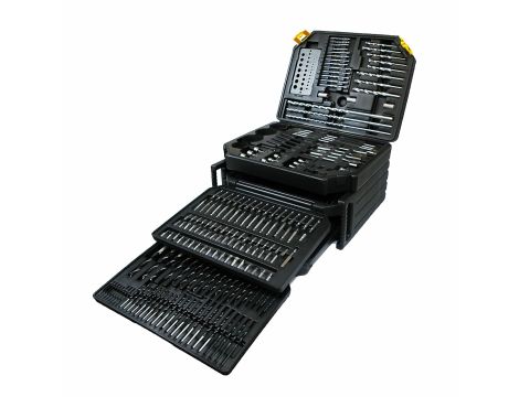 WIERTŁO METAL BIAŁE KOMPLET 300szt. /SILVER - 2