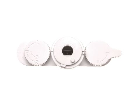 Adaptor elektryczny do szyny 3-f OWALNEJ/KWADRATOWEJ/DOSTROPOWEJ Biały IV7600-00-31