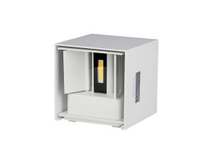Oprawa elewacyjna LED 5W 700lm 3000K IP65 Kwadrat Biały 217079