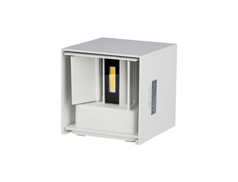 Oprawa elewacyjna LED 5W 700lm 3000K IP65 Kwadrat Biały 217079