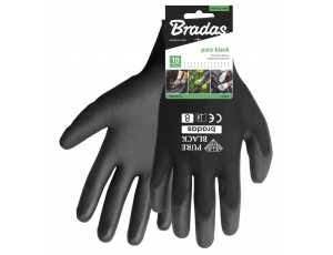 BRADAS RĘKAWICE ROBOCZE PURE BLACK ROZ. 11 - image 2
