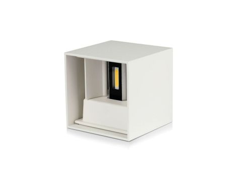 Oprawa elewacyjna LED 11W 1360lm 3000K IP65 Kwadrat Biały 218527